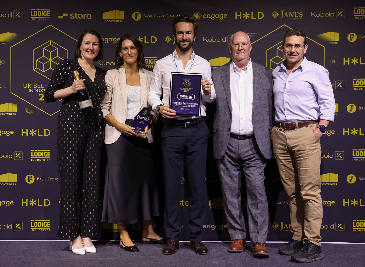 UK Innovation Award - STOREX Self Storage - Ultra Low Carbon Cement